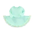 thumbnail image 1 of Kiijoy Baby Girls Long Sleeve Swing Dress Casual Solid Color Crewneck Dress, Sizes 12M-5T, 1 of 6