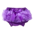 thumbnail image 1 of Kiijoy Baby Girls Mesh Layered Bow Skorts Cute Ruffle Shorts, Sizes 12-24 Months, 1 of 3