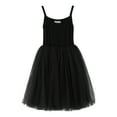 thumbnail image 1 of Kiijoy Baby Girls Sleeveless Tutu Dress Solid High Waist Mesh Tulle Dress, Sizes 2-7, 1 of 3