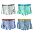 thumbnail image 1 of Kiijoy Big Boys Boxer Briefs Seamless Stretch Underwear Panties, 4-Pack, Sizes 9-12, 1 of 8