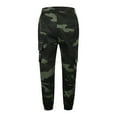 thumbnail image 1 of Kiijoy Big Boys Camo Cargo Pants Pull-On Relaxed Fit Sweatpants Activewear, Sizes 9-10, 1 of 8