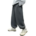 thumbnail image 1 of Kiijoy Big Boys Comfy Jogger Pants Loose Fit Casual Athletic Sweatpants, Sizes 10-11, 1 of 6