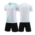 thumbnail image 1 of Kiijoy Big Boys Football Athletic Tracksuit Short Sleeve Tee Shorts Set, Sizes 1-13, 1 of 5