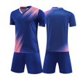 thumbnail image 1 of Kiijoy Big Boys Football Athletic Tracksuit Short Sleeve Tee Shorts Set, Sizes 1-13, 1 of 6