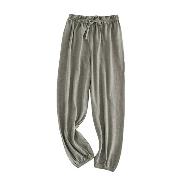 Kiijoy Big Boys Pajama Pants Sleepwear Loose Fit Drawstring Trousers, Sizes 9-10