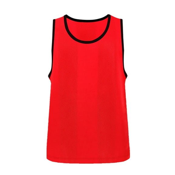 Kiijoy Big Boys Tank Top Solid Color Casual Round Neck Sleeveless Top Fitness Sports Tank Tops