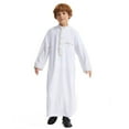 thumbnail image 1 of Kiijoy Big Boys Thobe Long Sleeve Kaftan Robe with Pocket, Sizes 7-8, 1 of 8