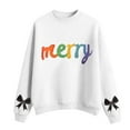 thumbnail image 1 of Kiijoy Big Girls Christmas Sweatshirt Soft Cozy Pullover Casual Crewneck Sweatshirt, 1 of 3