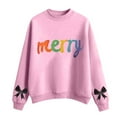 thumbnail image 1 of Kiijoy Big Girls Christmas Sweatshirt Soft Cozy Pullover Casual Crewneck Sweatshirt, 1 of 3