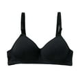 thumbnail image 1 of Kiijoy Big Girls Cotton Sports Bra Seamless Everyday Bra Wirefree Bralette, Sizes 12-14, 1 of 2