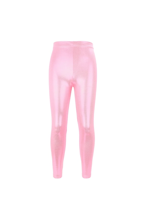 Big Girls Dance Ballet Pants Bike Breathable Gymnastics Trousers, Sizes 8-9