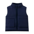 thumbnail image 1 of Kiijoy Big Girls Sleeveless Puffer Vest Zip Up Winter Warm Down Vest Thermal Outerwear, 1 of 3