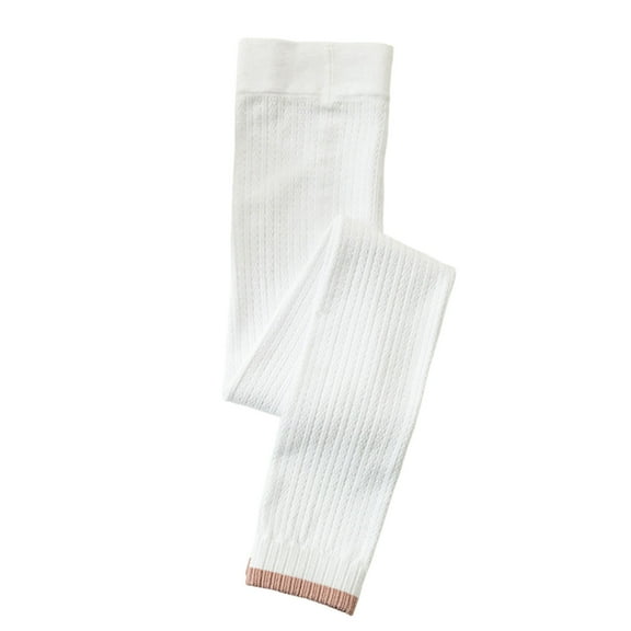 Kiijoy Big Girls Stretch Skinny Pants Knit Elastic Waist Casual Trousers, Sizes 8-10