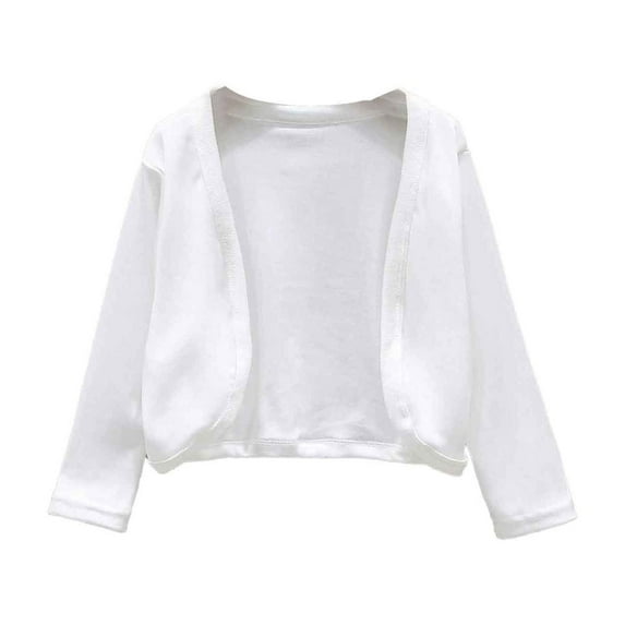 Kiijoy Big Girls Sun Protection Lightweight Long Sleeve Cardigan Top, Sizes 11-12Y