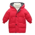 thumbnail image 1 of Kiijoy Big Boys Winter Puffer Coat Warm Hooded Padded Parka Jacket Outerwear, Sizes 7-8, 1 of 6