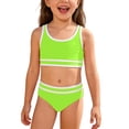 thumbnail image 1 of Kiijoy Bikini Set for Girls Sport Swimsuit Bathing Suit with Removable Cups, Sizes 8-14, 1 of 6
