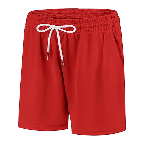 Kiijoy Boys Breathable Athletic Shorts Casual High Rise Drawstring Shorts, Sizes 4-13