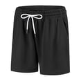 thumbnail image 1 of Kiijoy Boys Breathable Athletic Shorts Casual High Rise Drawstring Shorts, Sizes 4-13, 1 of 4