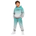 thumbnail image 1 of Kiijoy Boys Casual Athletic Outfits Gradient New York Hoodie Sweatpants Set, Size 2-14, 1 of 4