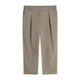 thumbnail image 1 of Kiijoy Boys Flat Front School Uniform Pants Formal Dress Pants Kids Trousers, Sizes 10-11, 1 of 1