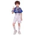 thumbnail image 1 of Kiijoy Boys Glitter Sequins Short Sleeve Shirt Shorts Performance Dance Outfits, Sizes 3-14, 1 of 3