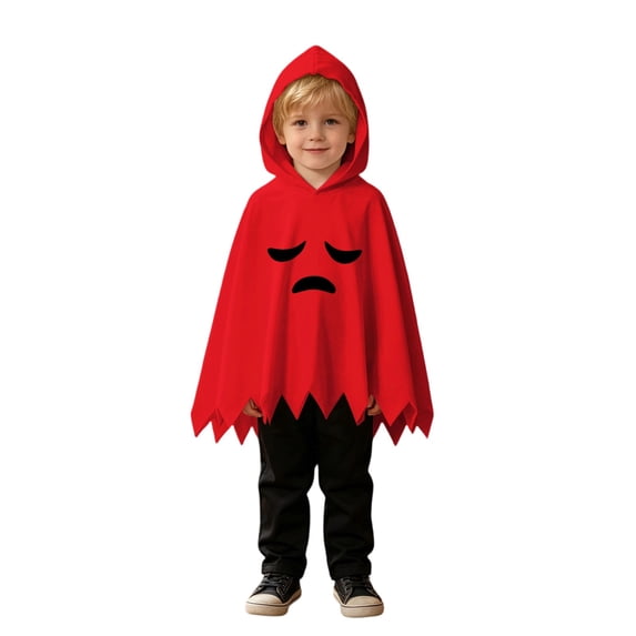 Kiijoy Boys Halloween Clothes Set Unisex Kids Party Dress-Up Hooded Outfits, Sizes 0-9