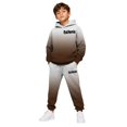 thumbnail image 1 of Kiijoy Boys Hoodie Set Cozy Hooded Sweatshirt Jogger Sweatpants Outfits, Size 2-14, 1 of 5