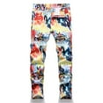 thumbnail image 1 of Kiijoy Boys Skinny Fit Distressed Jeans Fashion Stretch Denim Pants Streetwear, Sizes 4-5, 1 of 5