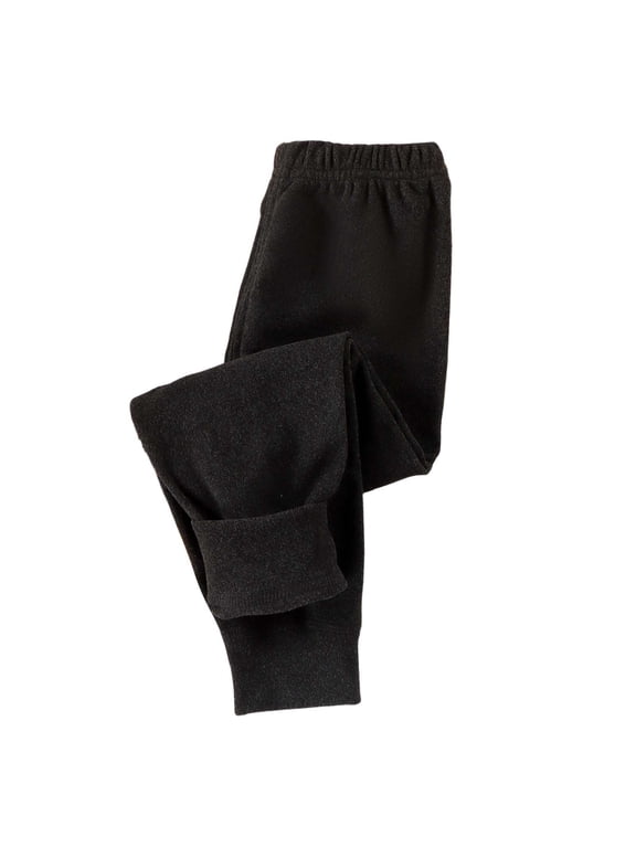 Boys Soft Lined Pants Kids Unisex Casual Base Layer Bottoms, Sizes 1-12