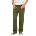 thumbnail image 1 of Kiijoy Boys Straight Leg Linen Pants Casual Solid Breathable Drawstring Pant, Sizes 6-7, 1 of 5