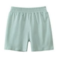 thumbnail image 1 of Kiijoy Boys Summer Shorts Casual Solid Breathable Loungewear Pull On Shorts, Sizes 5-6, 1 of 3