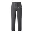 thumbnail image 1 of Kiijoy Boys Sweatpants New York Print Straight Athletic Pants with Pockets, Sizes 10-11, 1 of 3