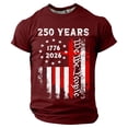 thumbnail image 1 of Kiijoy Boys USA 250Th Anniversary T Shirt Fourth of July Short Sleeve T-Shirt, Sizes 1-13, 1 of 3