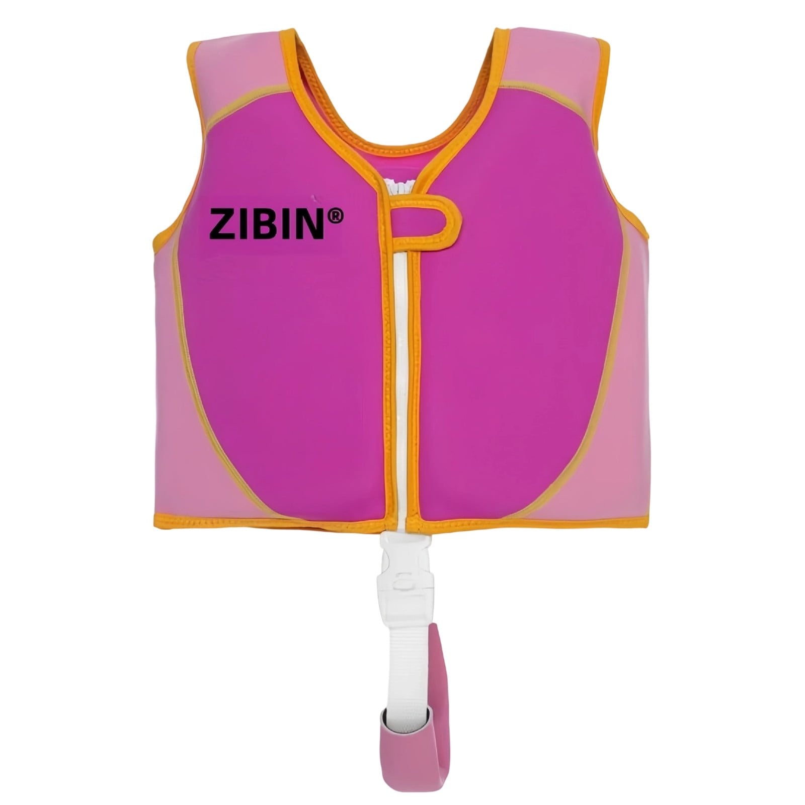 Girls Swim Vest - Life Vest Bathing Suit For Toddlers & Kids (Ages 2-13)