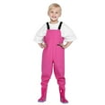 thumbnail image 1 of Kiijoy Children's Waterproof Waders Sleeveless Overalls with Boots Pocket, Sizes 2-15, 1 of 4