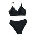 thumbnail image 1 of Kiijoy Girls Bikini Set UPF 50+ Bathing Suit Spaghetti Strap Swimsuit, Sizes 8-16, 1 of 3