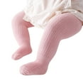 thumbnail image 1 of Kiijoy Girls Cotton Leggings Stretch High Waist Pantyhoses Baby Pull On Pants, Red, Sizes 0-6M, 1 of 4