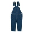 thumbnail image 1 of Kiijoy Girls Denim Overalls Children's Dungarees Casual Denim Strap Jumpsuit, Sizes 3-4, 1 of 3