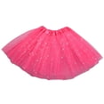 thumbnail image 1 of Kiijoy Girls Glitter Ballet Dance Tutu Skirt Stage Performance Party Tulle Skirt, 1 of 2