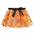 thumbnail image 1 of Kiijoy Girls Halloween Ballet Tutu Skirt Holiday Dance Party Tulle Skirts, Orange, 1 of 4
