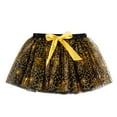 thumbnail image 1 of Kiijoy Girls Halloween Party Ballet Skirt Kids Holiday Dance Tutu Skirts, Yellow, 1 of 4