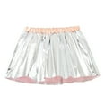 thumbnail image 1 of Kiijoy Girls Metallic Skirt Dance Party Performance Skirt with Built-In Shorts, Sizes 18-24 Months, 1 of 3