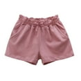 thumbnail image 1 of Kiijoy Girls Pull On Shorts Summer Casual Lightweight Shorts with Pockets, Sizes 18-24M, 1 of 6