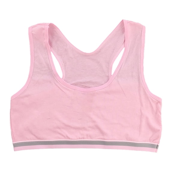 Kiijoy Girls Racerback Training Bra Lightly Bralette T-Shirt Bra