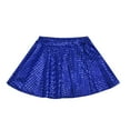 thumbnail image 1 of Kiijoy Girls Shiny Dance Disco A Line Skirt Flared Stage Performance Skirt, Sizes 8-9, 1 of 5