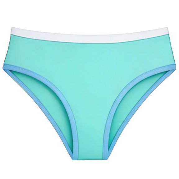 Kiijoy Girls Swim Trunks Bikini Bottoms Stretch Beach Swim Shorts Bathing Suit, Sizes 2-8