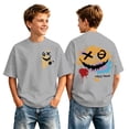 thumbnail image 1 of Kiijoy Graphic Tee for Boys Crew Neck Short Sleeve T-Shirt Casual Summer Top, Sizes 2-13, 1 of 4