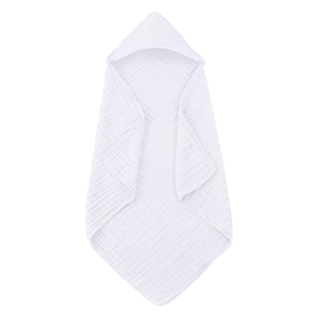 Kiijoy Hooded Baby Towel for Newborn Infant Cotton Ultra Absorbent Bath Towel, Sizes One Size