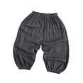 thumbnail image 1 of Kiijoy Boys Baggy Jogger Pants Cotton Breathable Solid Casual Pants, Sizes 18-24M, 1 of 5