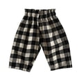 thumbnail image 1 of Kiijoy Boys Linen Wide Leg Pants Summer High Rise Lightweight Pants, Sizes 6-12 Months, 1 of 3